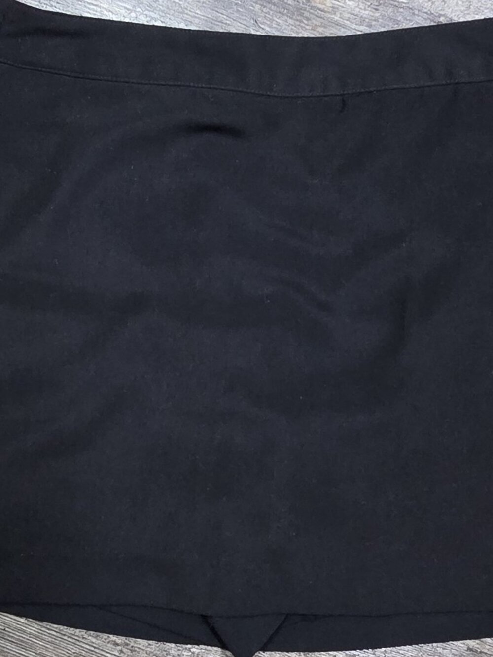 EP Pro Black Skort Athletic Golf-Tennis Back button & Zipper Sz 4